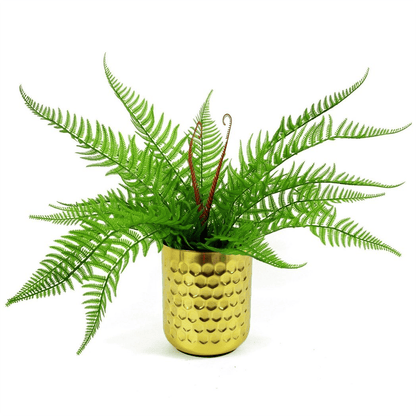 Stunning 60cm Bushy Dixie Wood Fern - Lush Dark Green Faux Plant - plants - express.com