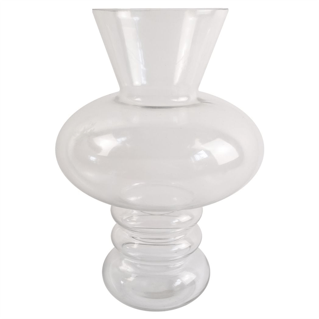 Stunning 60cm Chrysanthemum Arrangement in Elegant Glass Bubble Vase - plants - express.com