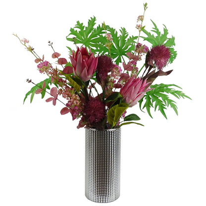Stunning 70cm Purple Globe Thistle Stem - Perfect for Elegant Arrangements! - plants - express.com