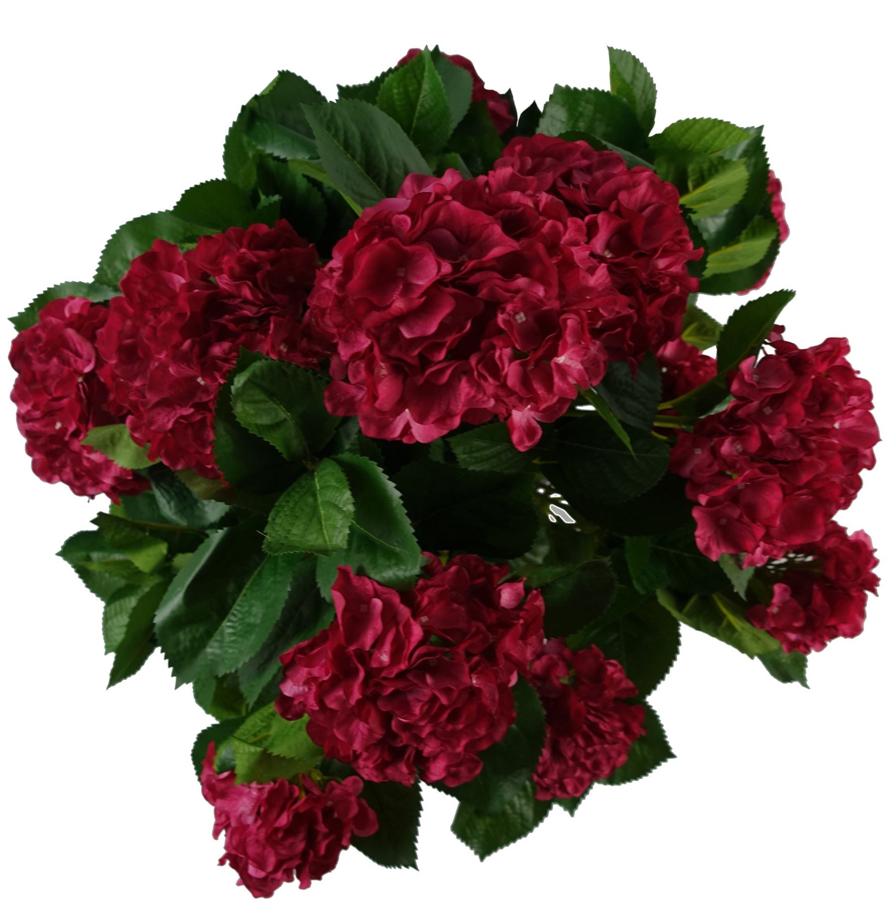 Stunning 75cm Pink Artificial Hydrangea Bush for Vibrant Home Decor - plants - express.com