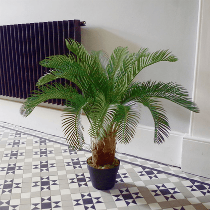 Stunning 80cm Artificial Cycas Palm Tree | Lifelike Tropical Decor - plants - express.com