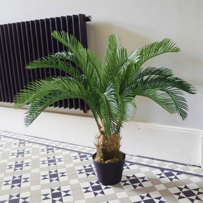 Stunning 80cm Artificial Cycas Palm Tree | Lifelike Tropical Decor - plants - express.com