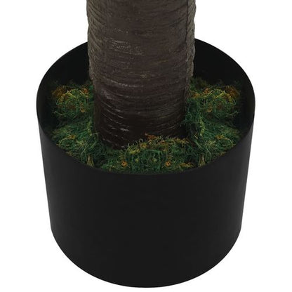 Stunning 90cm Green Cycas Palm in Black Pot - Lush Artificial Plant Decor - plants - express.com