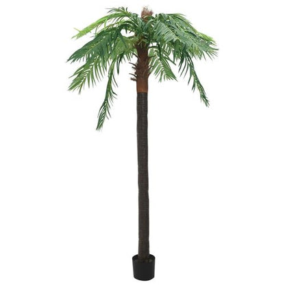 Stunning 90cm Green Cycas Palm in Black Pot - Lush Artificial Plant Decor - plants - express.com