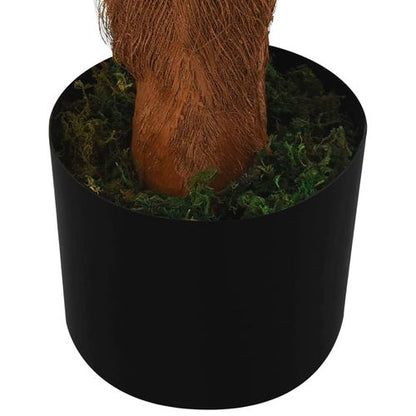 Stunning 90cm Green Cycas Palm in Black Pot - Lush Artificial Plant Decor - plants - express.com