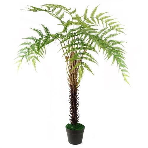Stunning Large Artificial Fern Tree - Vibrant Green Elegance for Any Space - plants - express.com