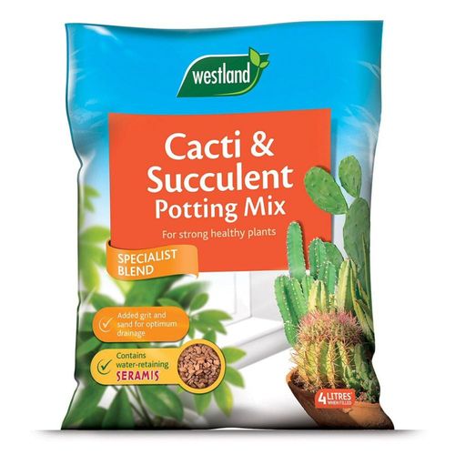 Succulent & Cacti Potting Mix 4L - Nutrient - Rich with Optimal Drainage! - plants - express.com