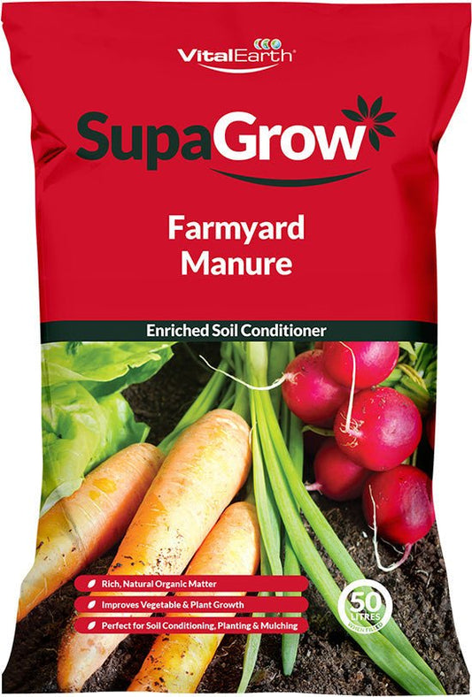 Supagrow Farmyard Manure 50L - plants - express.com