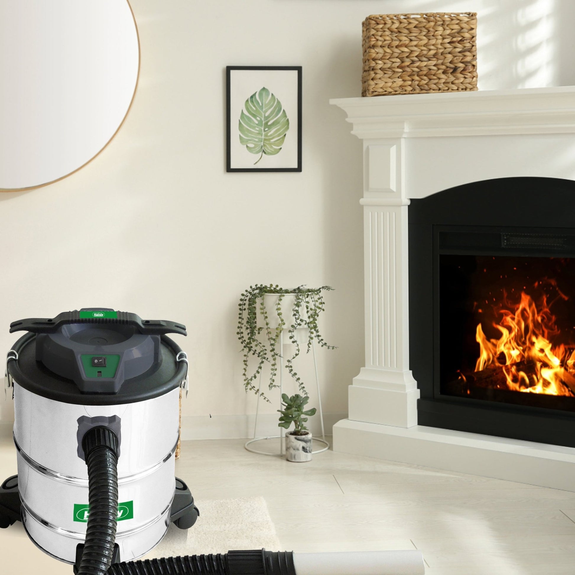 The Handy 1200w 15l Ash Vac with Hepa Filter & wheels - plants - express.com