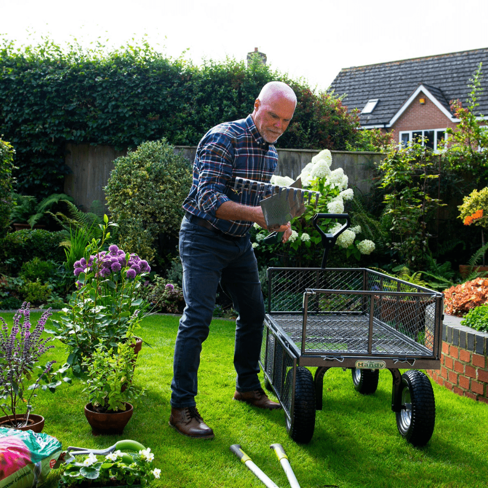 The Handy 350kg (770lb) Garden Trolley - plants - express.com