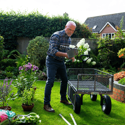 The Handy 350kg (770lb) Garden Trolley - plants - express.com
