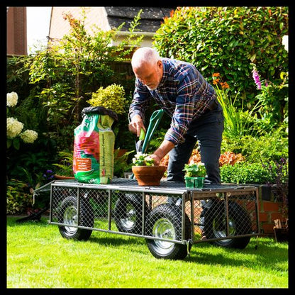 The Handy 350kg (770lb) Garden Trolley - plants - express.com