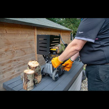 The Handy 4 Ton Electric Log Splitter with Guard - plants - express.com