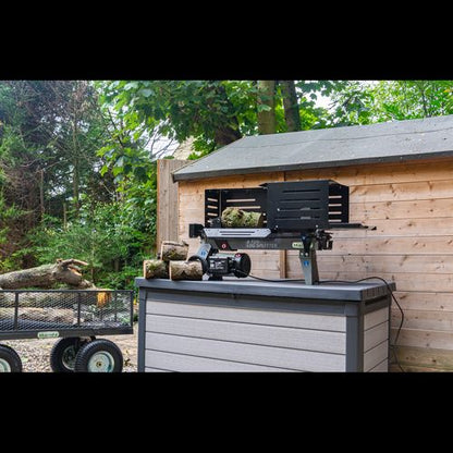The Handy 6 Ton Electric Log Splitter with Guard - plants - express.com