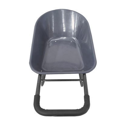 The Handy 78 Litre Poly Wheelbarrow with Twin Pneumatic Wheels - plants - express.com