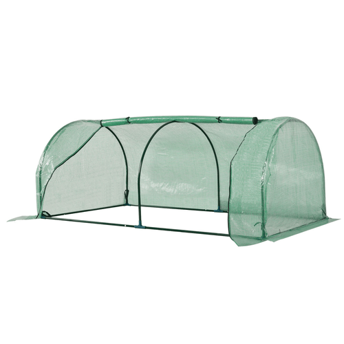Ultimate Tunnel Greenhouse: Durable Mini Steel Frame for Year - Round Plant Growth - plants - express.com