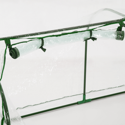 Ultimate Tunnel Greenhouse: Durable Outdoor Garden with Large Doors & PE Cover - plants - express.com
