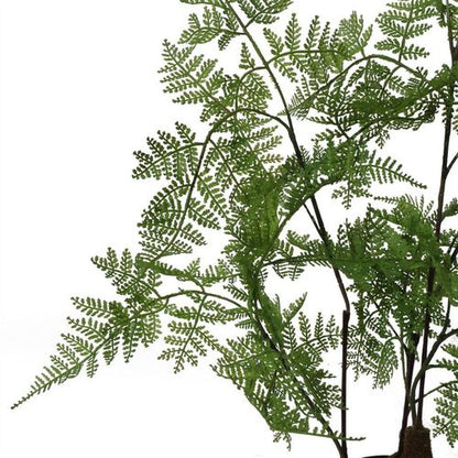 150cm Artificial Natural Moss Base Fern Foliage Plant with Gold Metal Planter