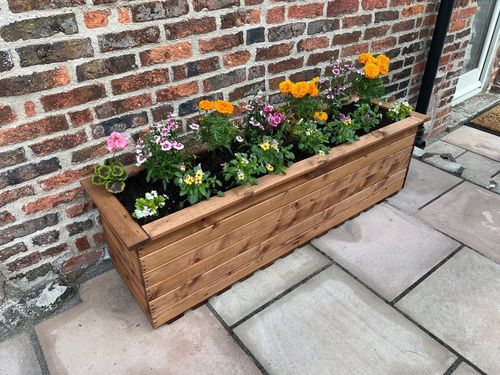 Willoughby Traditional English Garden Trough & Planter – Handcrafted Elegance