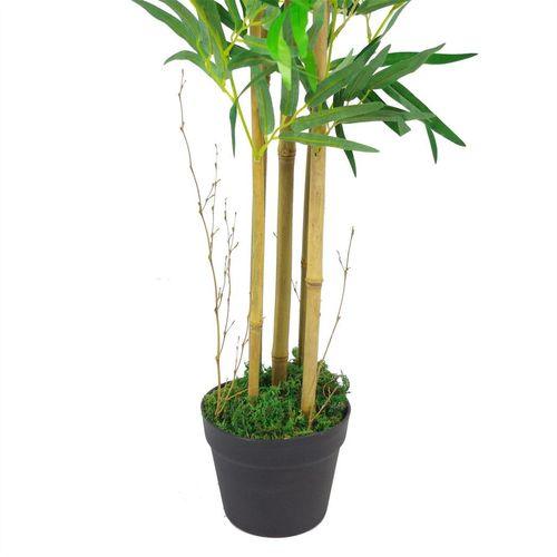 150cm Artificial Bamboo Plant with XL Gold Planter – Stylish & Maintenance-Free