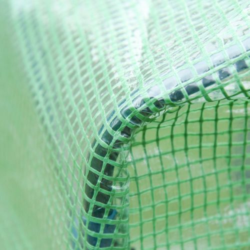 Walk-In Portable Mini Greenhouse – Steel Frame & Vent Window (Green)