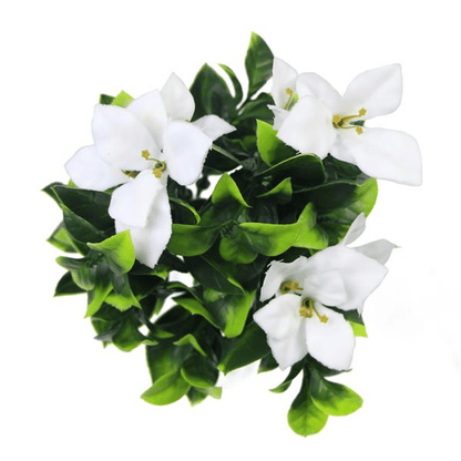 UV - Resistant 30cm Realistic White Flower Bush - Perfect for Outdoor Decor! - plants - express.com