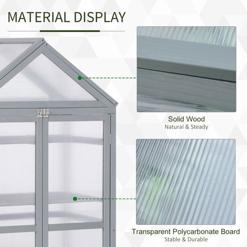 Versatile Polycarbonate Cold Frame Greenhouse for Thriving Plants - plants - express.com