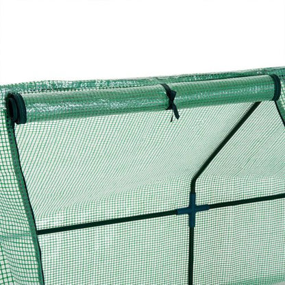 Versatile Portable Greenhouse with Steel Frame & Zippable Access Doors - plants - express.com
