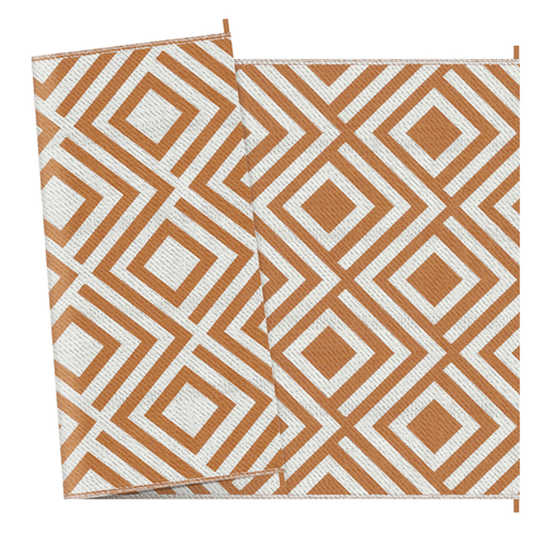 Versatile Reversible Outdoor Rug with Carry Bag - Perfect for Camping & Beach - plants - express.com