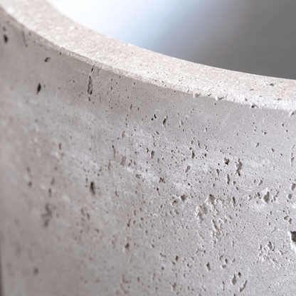 Vessara Truffle XXL 100cm Concrete Planter – Perfect for Statement Trees & Palms! - plants - express.com