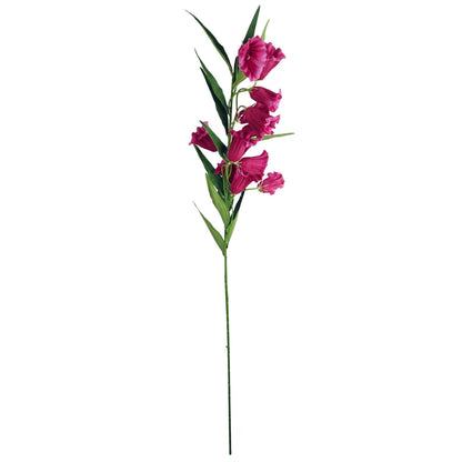 Vibrant 100cm Fuchsia Pink Trumpet Flower Stem - Perfect for Stunning Arrangements! - plants - express.com