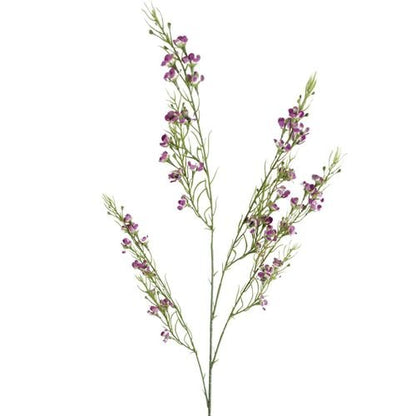 Vibrant 100cm Purple Artificial Foliage with Charming Silk Flower Accents - plants - express.com