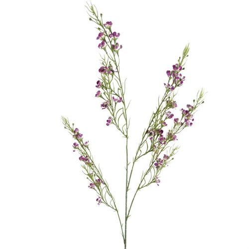 Vibrant 100cm Purple Artificial Foliage with Charming Silk Flower Accents - plants - express.com