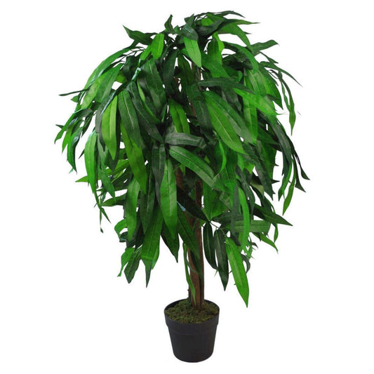 Vibrant 100cm Realistic Artificial Mango Tree - Leaf Design UK - plants - express.com