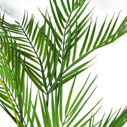 Vibrant 118cm Unpotted Artificial Palm Tree with 11 Flexible Leaves - plants - express.com