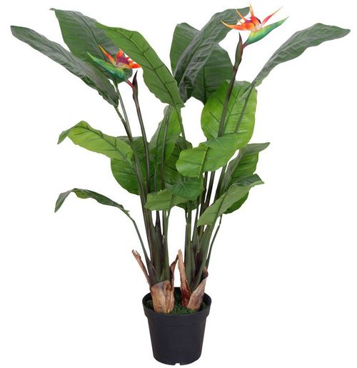 Vibrant 120cm Artificial Bird of Paradise Plant - Lifelike Tropical Decor - plants - express.com