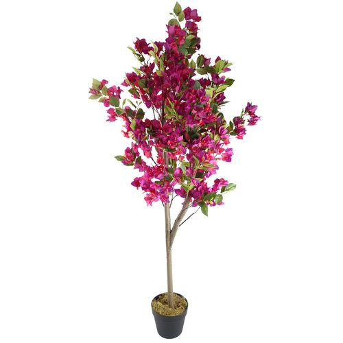 Vibrant 150cm Faux Pink Bougainvillea Tree - No Maintenance, Pure Elegance! - plants - express.com