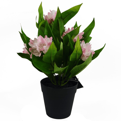 Vibrant 3 - Pack Artificial Freesia Plants - Pink, White & Blue Blossoms - plants - express.com