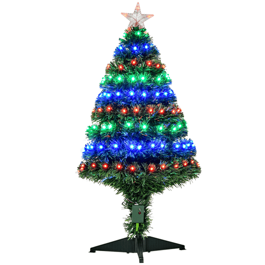 Vibrant 3ft Prelit Fiber Optic Christmas Tree - Festive Glow for Your Home! - plants - express.com