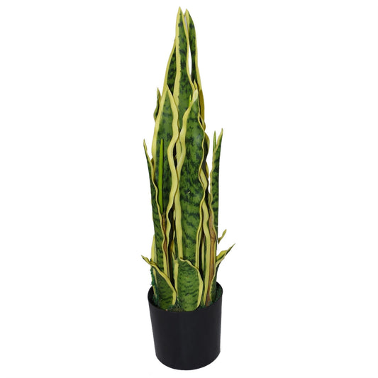 Vibrant 55cm Artificial Sansevieria Plant - No - Maintenance Home Décor - plants - express.com