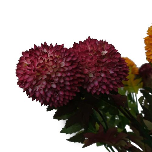 Vibrant 70cm Pink Dahlia Artificial Flower Stem - Perfect for Stunning Arrangements! - plants - express.com