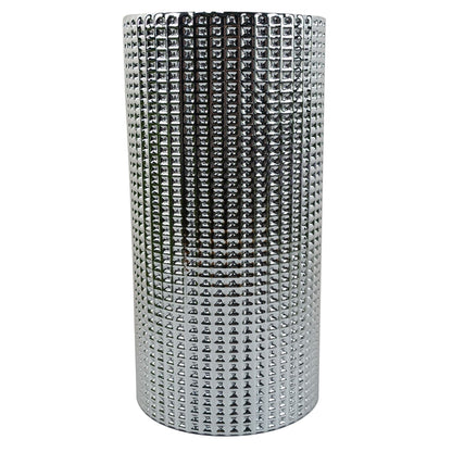Vibrant 80cm Red Lily & Greenery Arrangement in Elegant Silver Glass Vase - plants - express.com