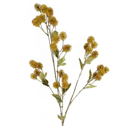 Vibrant 85cm Yellow Craspedia Stem - Realistic Floral Décor for Any Arrangement - plants - express.com
