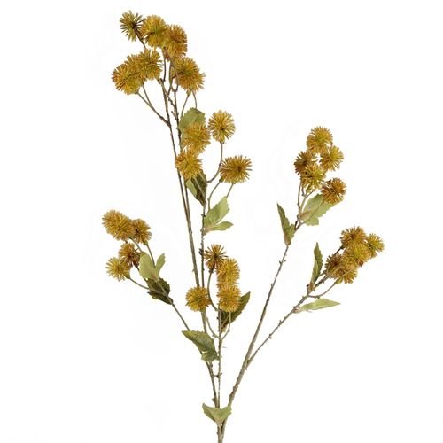 Vibrant 85cm Yellow Craspedia Stem - Realistic Floral Décor for Any Arrangement - plants - express.com