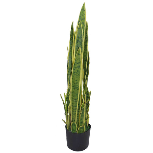 Vibrant 90cm Sansevieria Trifasciata - Lush Indoor Artificial Plant - plants - express.com