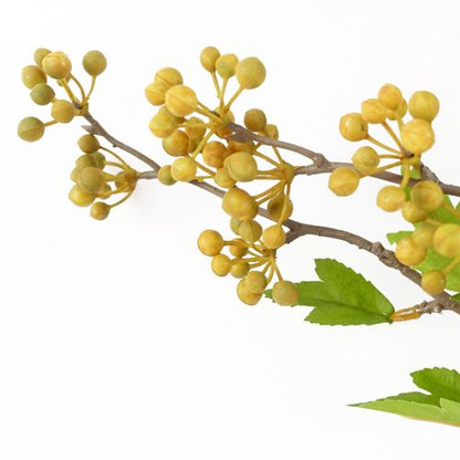 Vibrant 90cm Yellow Berry Stems - Set of 6 for Stunning Floral Arrangements! - plants - express.com