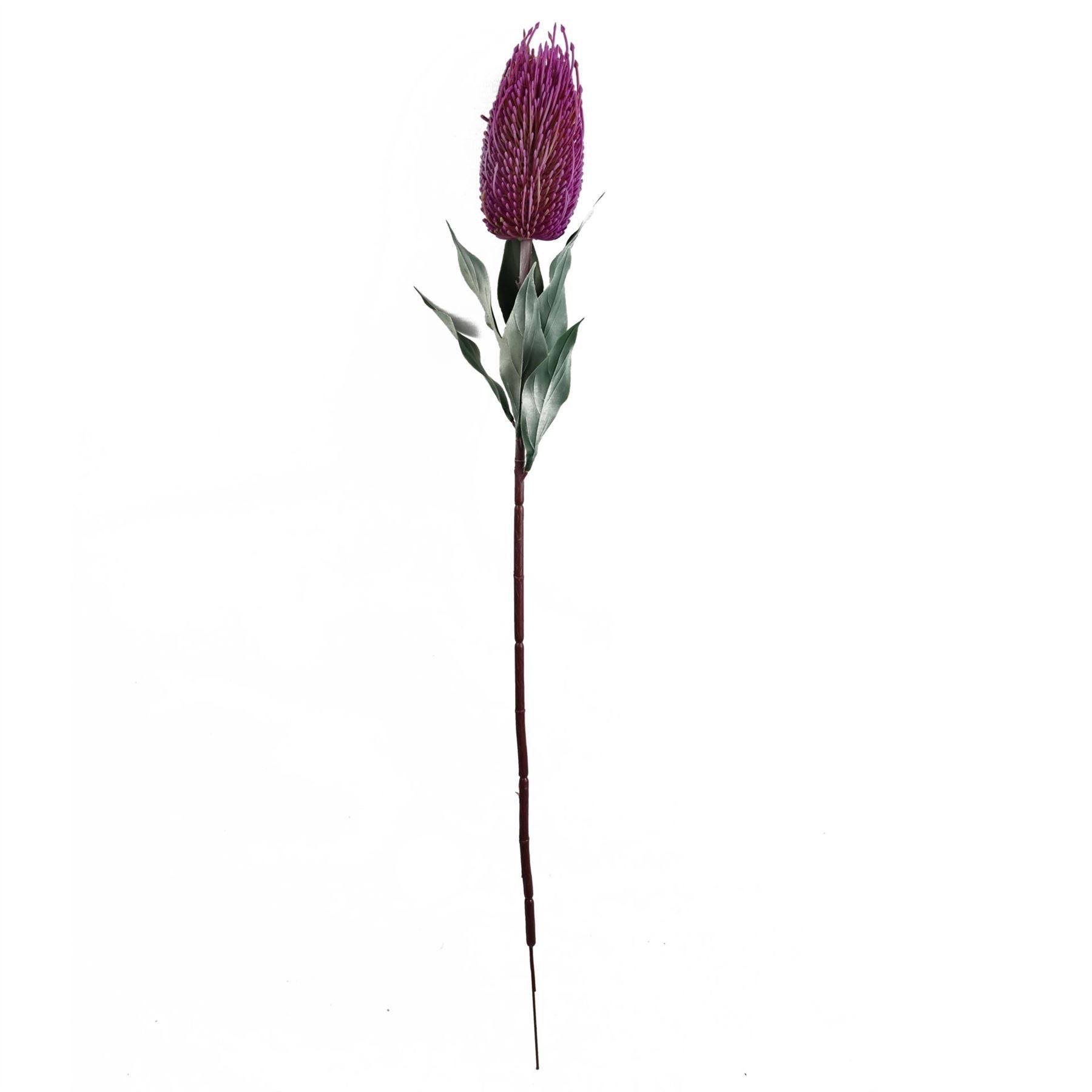 Vibrant Pack of 6 Artificial 75cm Pink Banksia Menziesii Flower Stems - plants - express.com