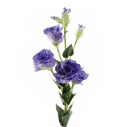 Vibrant Pack of 6 Purple Wild Rose Stems - 36 Beautiful Silk Flowers! - plants - express.com