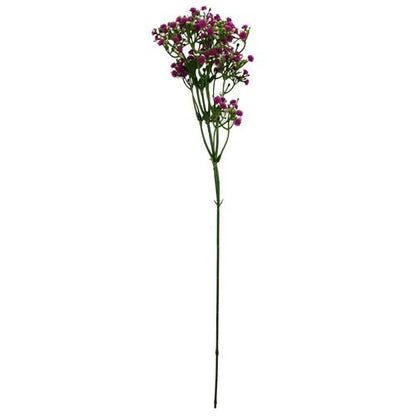 Vibrant Pink Gypsophila Stem Set - Pack of 6, 55cm Floral Decor Delights! - plants - express.com