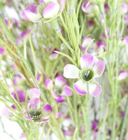 Vibrant Purple Artificial Flower Stems - Pack of 6, 100cm Beautiful Decor - plants - express.com